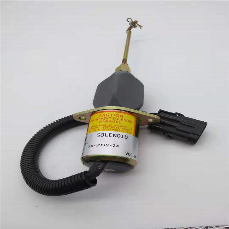 Sa-3999-24 βαλβίδα σωληνοειδών στάσεων κατάλληλη για το μαύρο βούλωμα μηχανών diesel της Cummins Woodword