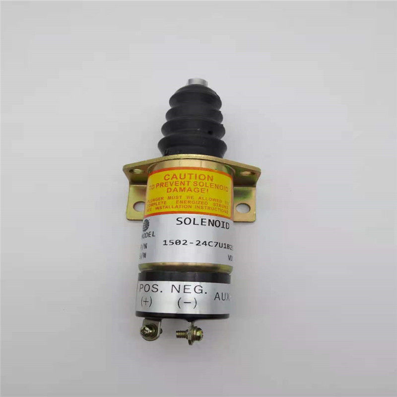 1502-24C7U1B2S1 βαλβίδα σωληνοειδών στάσεων κατάλληλη για τα μέρη μηχανών εκσκαφέων Woodward 24V