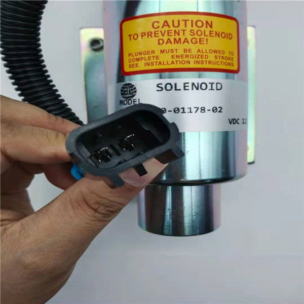 10-01178-02 ΈΛΕΓΧΟΣ 12V SPEED βαλβίδων σωληνοειδών στάσεων για το μεταφορέα μηχανών V2203 εκσκαφέων