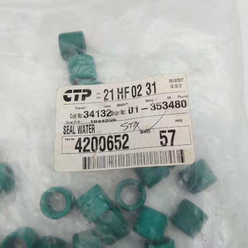 Caterpillar 3508 3512 στόλισμα 420-0653 420-0652 4200652 4200653 σφραγίδων νερού 3516 μηχανών